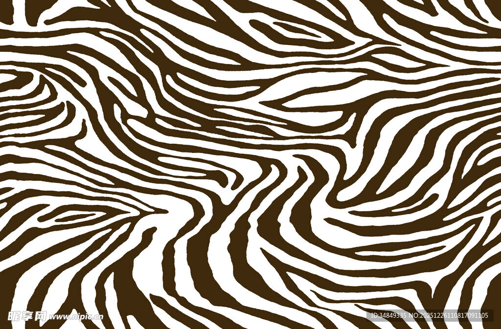 斑马纹抽象图案纹理
