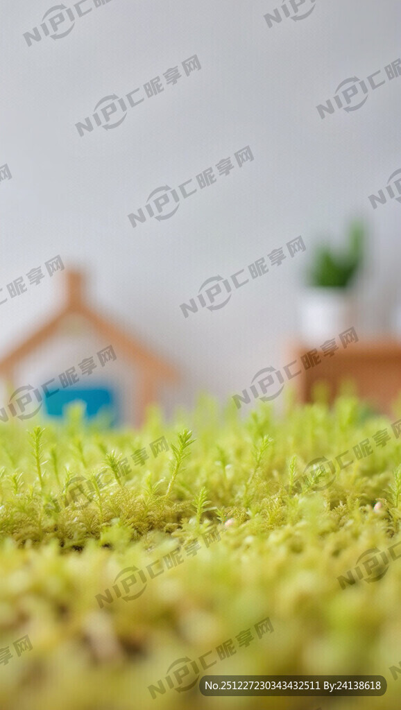 童真、黄绿色调