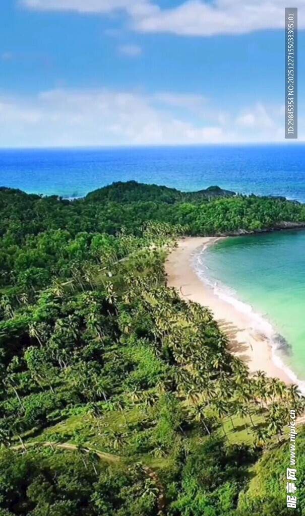 美丽海滨自然风光