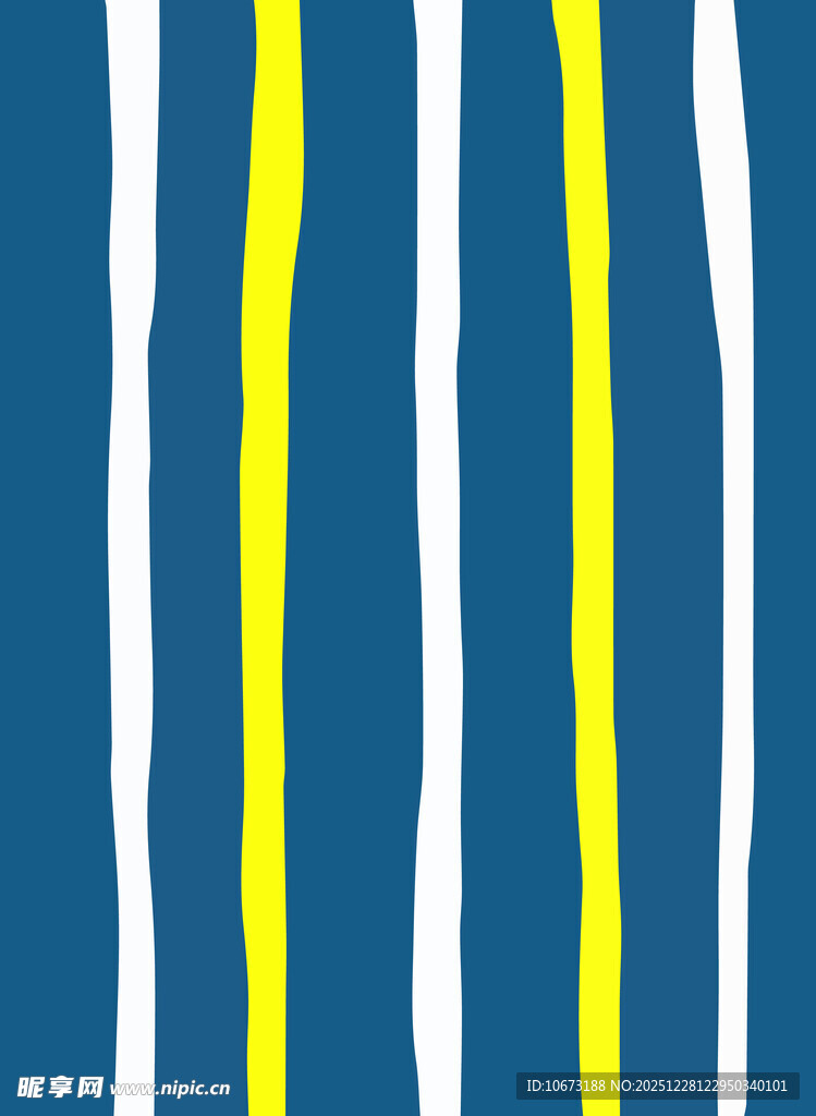 蓝黄白条纹图案背景