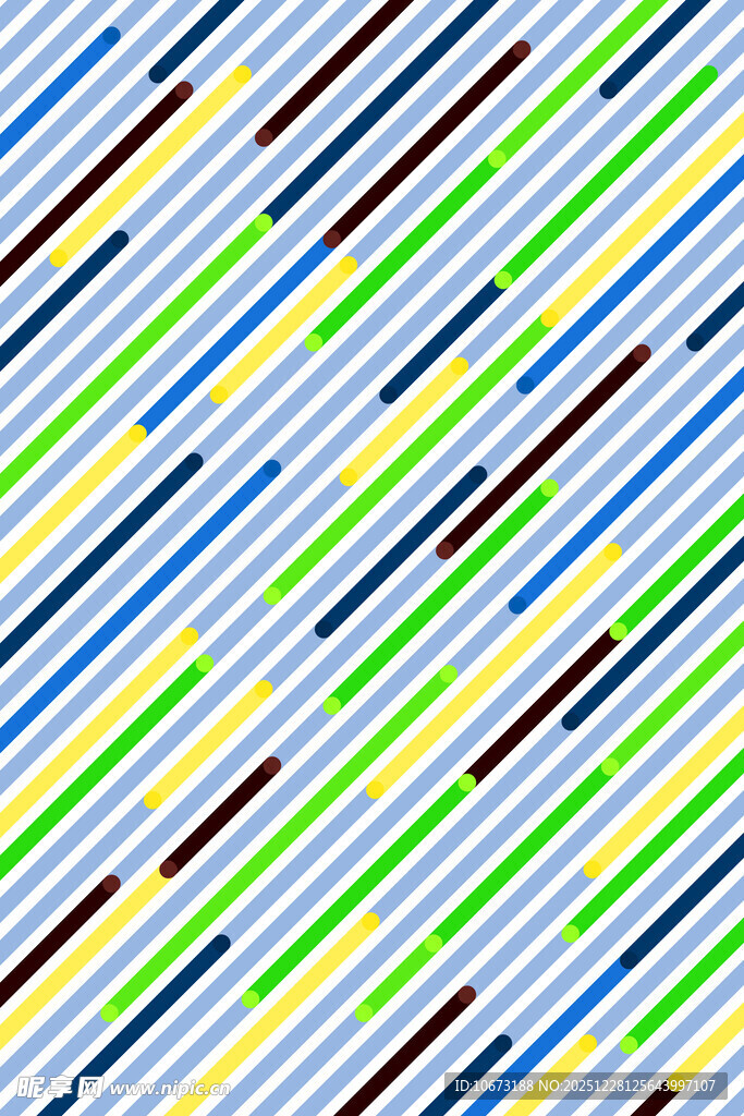 多彩斜条纹几何图案背景