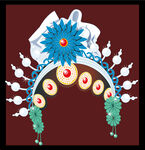 精美传统戏曲头饰