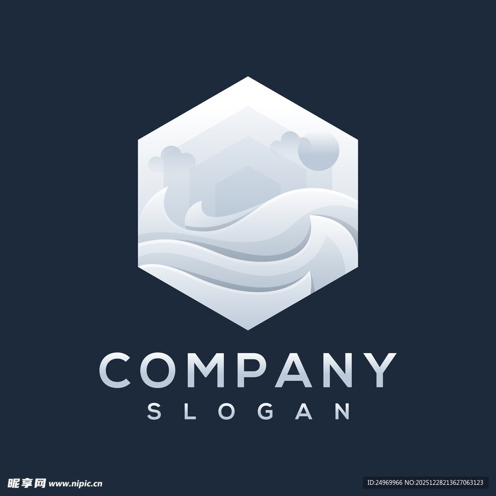 六边形公司标志设计