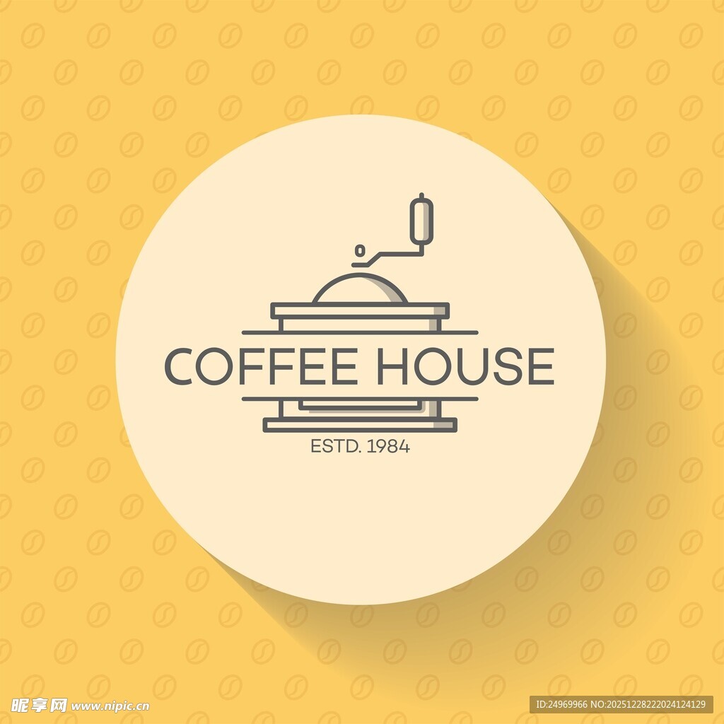 咖啡屋标志设计