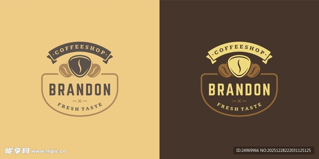 Brandon品牌标志设计示例