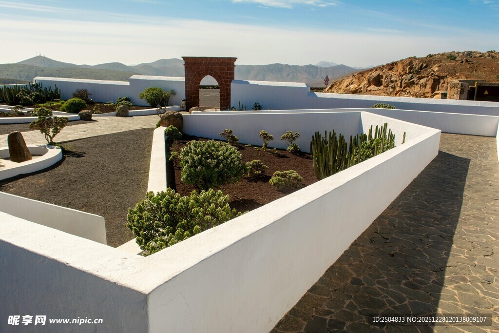 地中海风格庭院景观