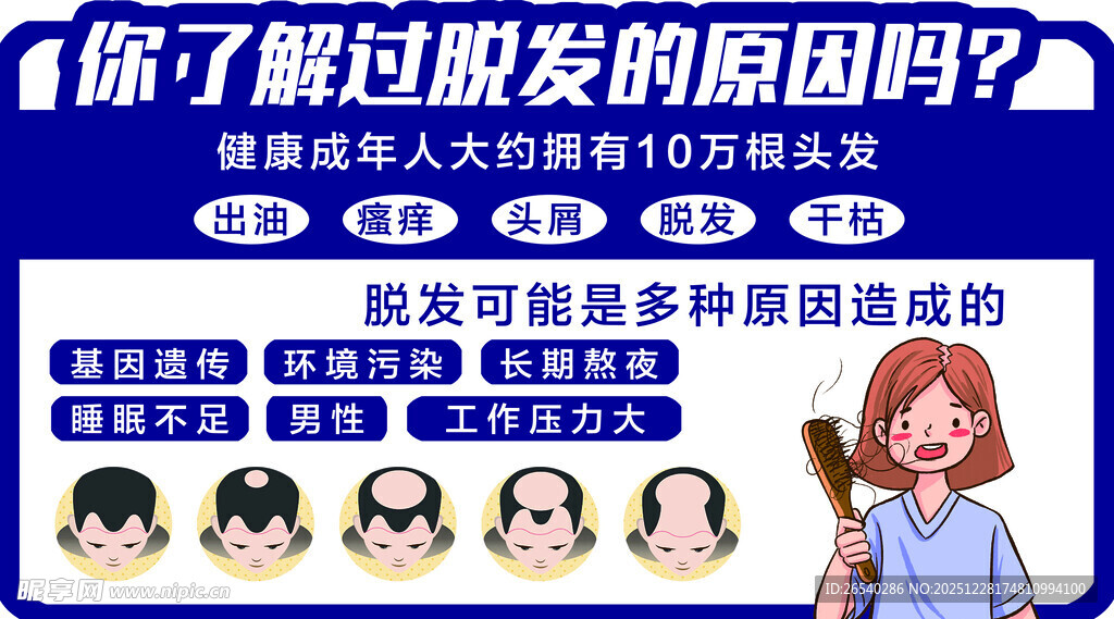 脱发的原因