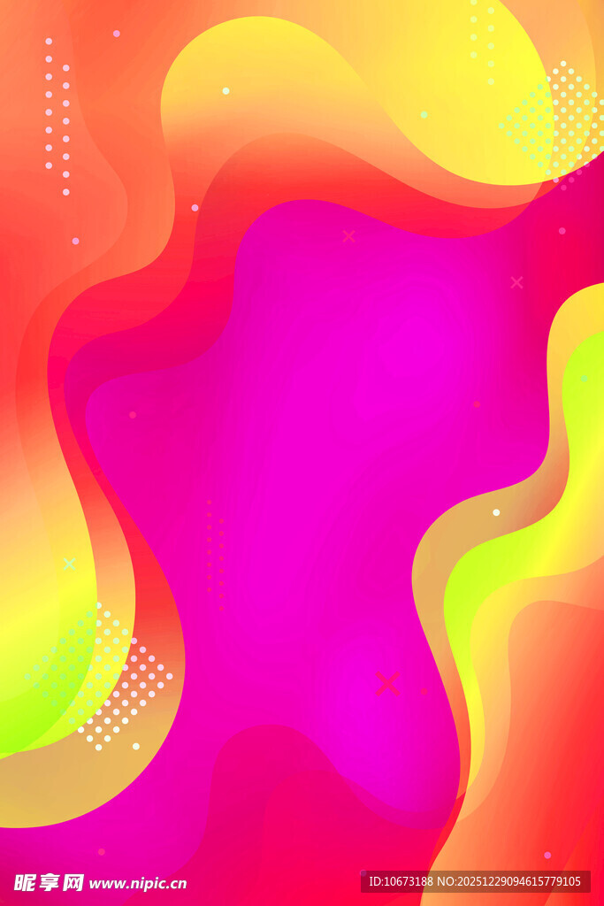 绚丽多彩流体渐变背景图