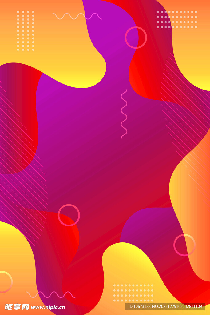 抽象多彩几何图案背景