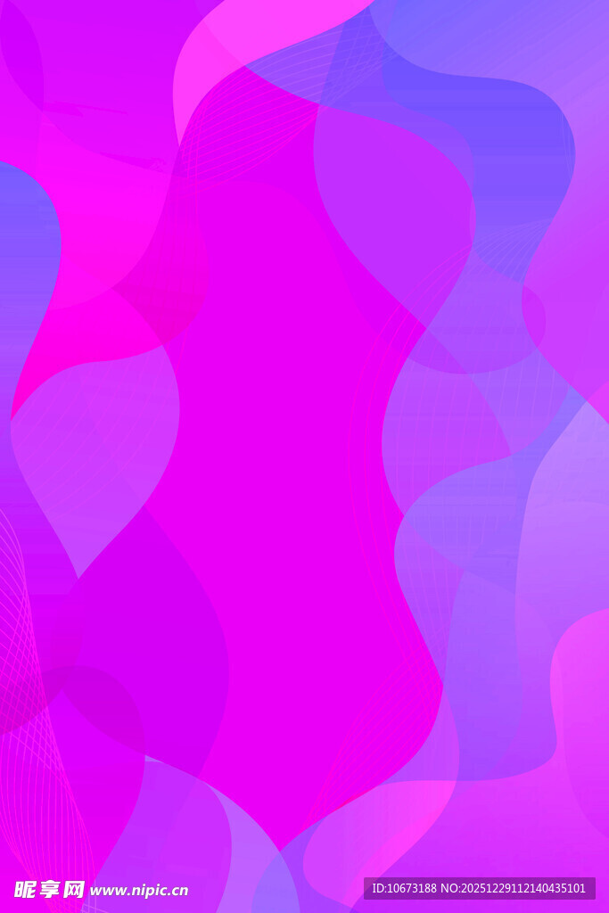 梦幻渐变紫色抽象背景图