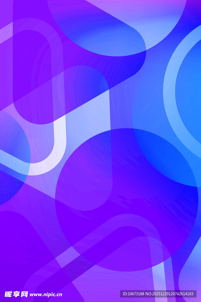 梦幻渐变紫色抽象背景图