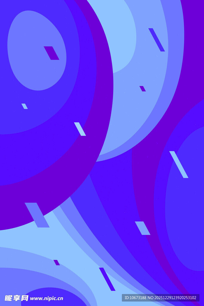 梦幻蓝紫色抽象流体图案