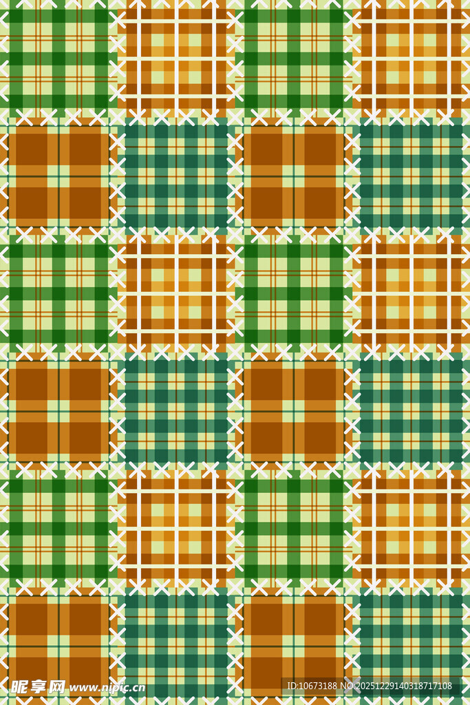 多彩几何图案无缝纹理