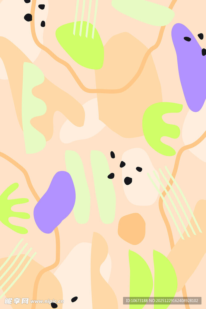 抽象多彩几何图案背景