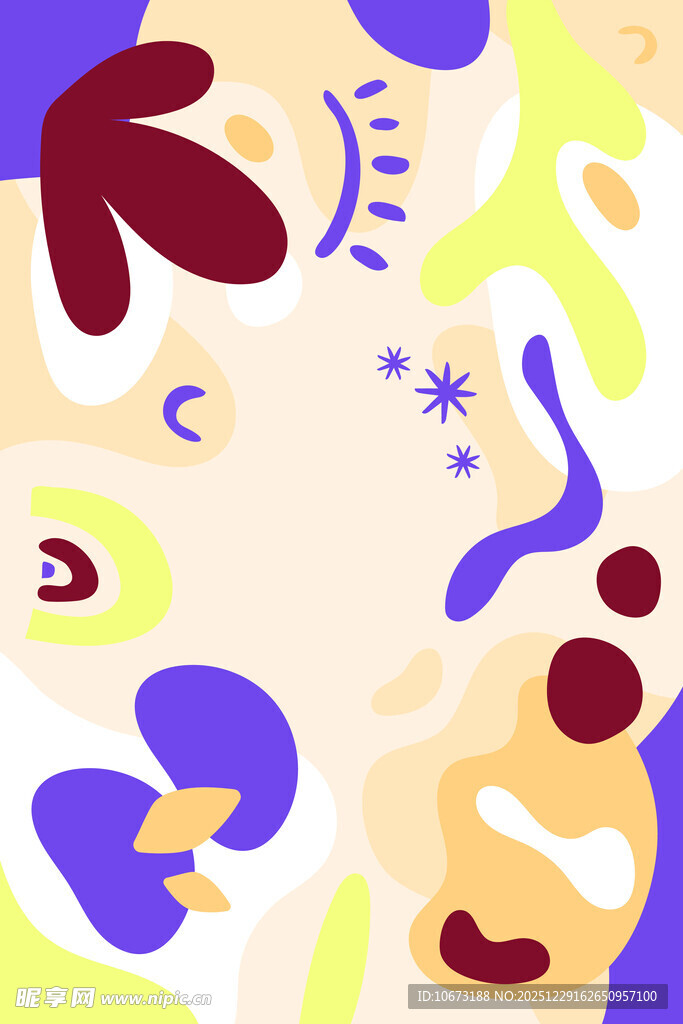 抽象多彩几何图案背景