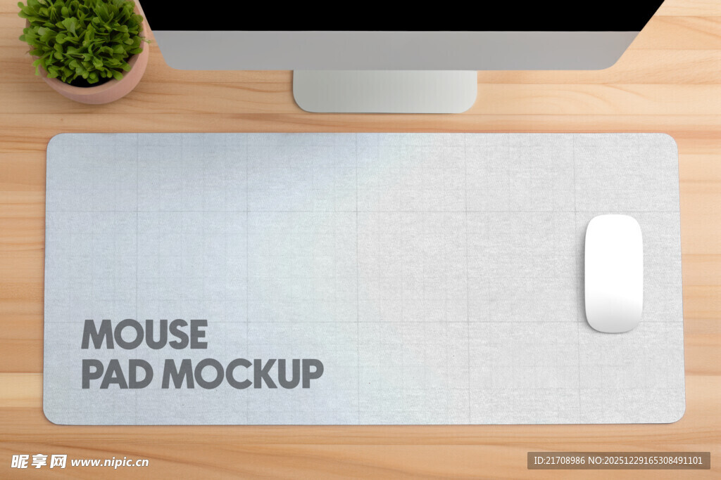 鼠标垫样机展示