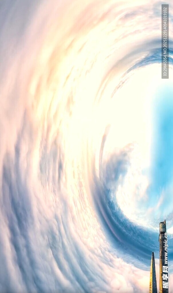 海浪中的奇幻景象