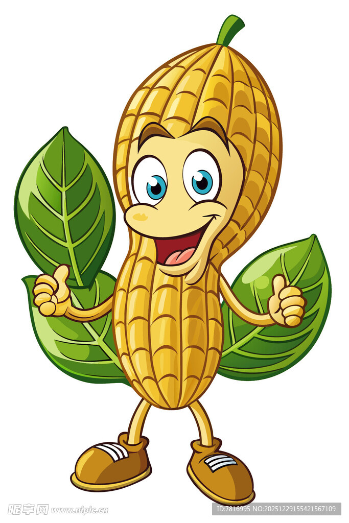 花生卡通形象欢乐登场