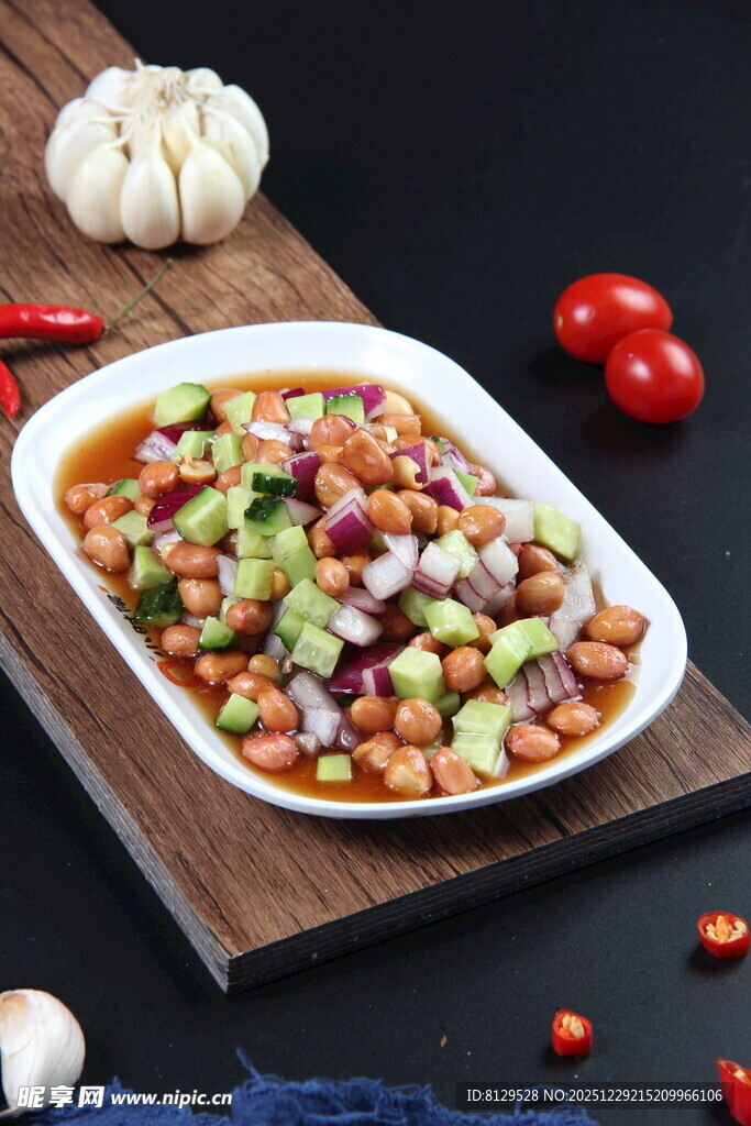 美味多彩蔬菜炒豆