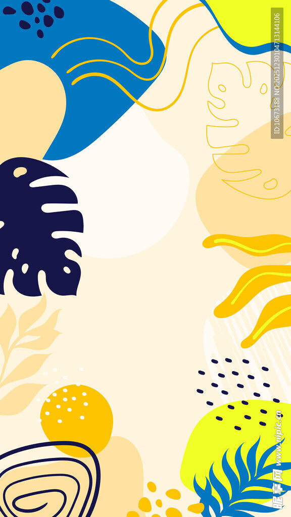 抽象几何多彩图案背景