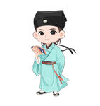 古代书生形象