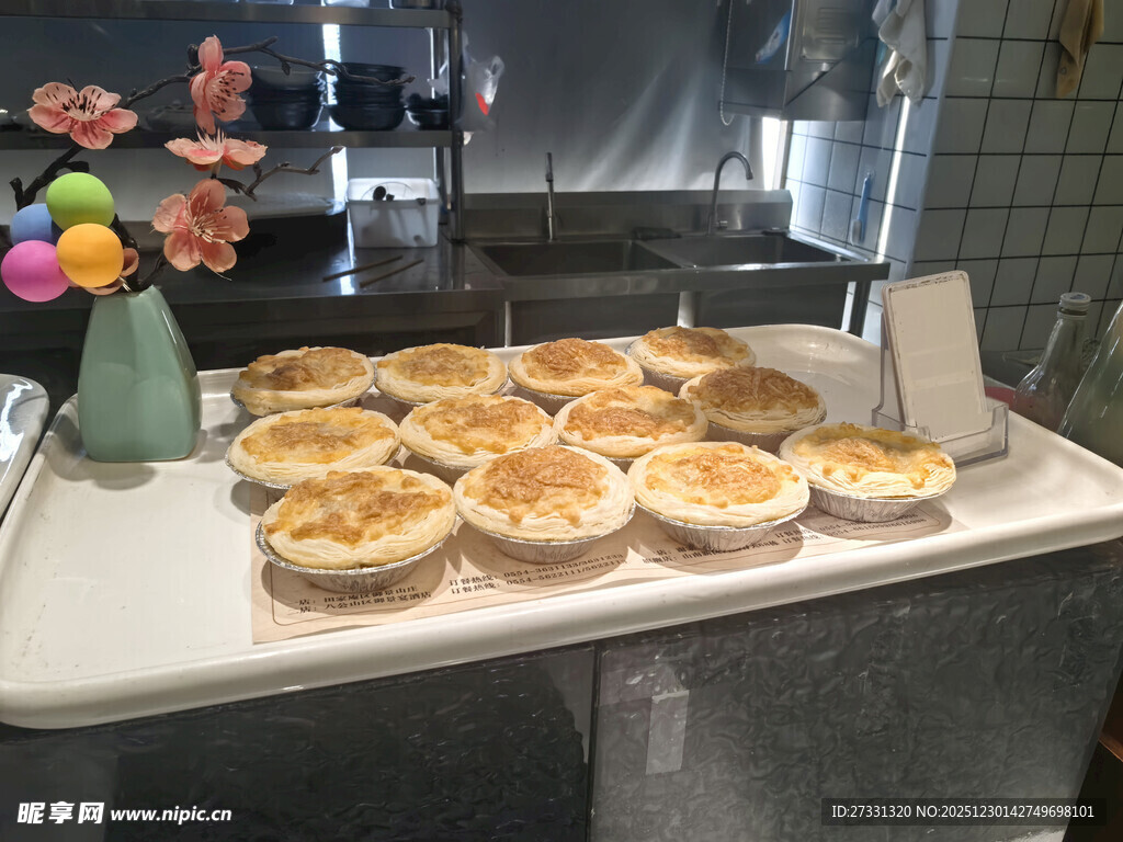 美味馅饼陈列展示