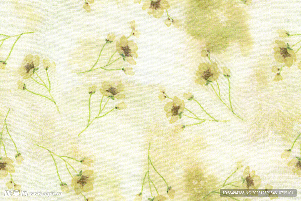 淡雅小雏菊背景图