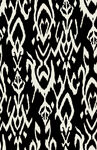 黑白抽象几何花纹图案