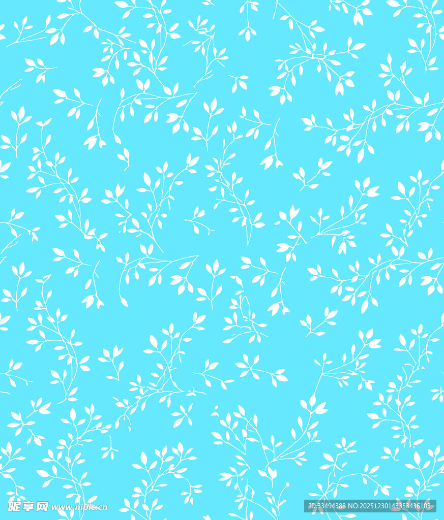 浅蓝色碎花背景图案