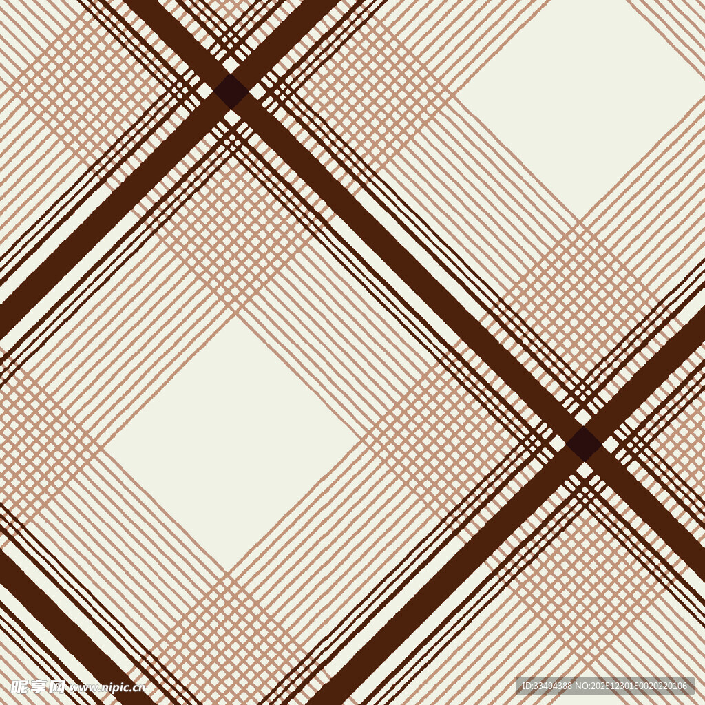 棕色格子几何图案纹理