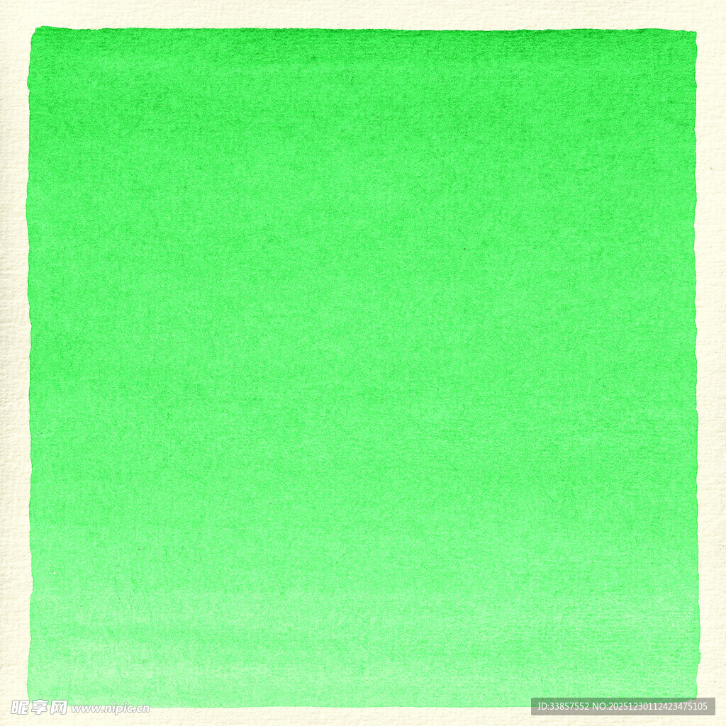 清新绿色水彩背景