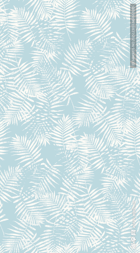 浅蓝色雪花纹理背景图