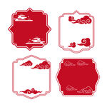 中式古典边框图案集合