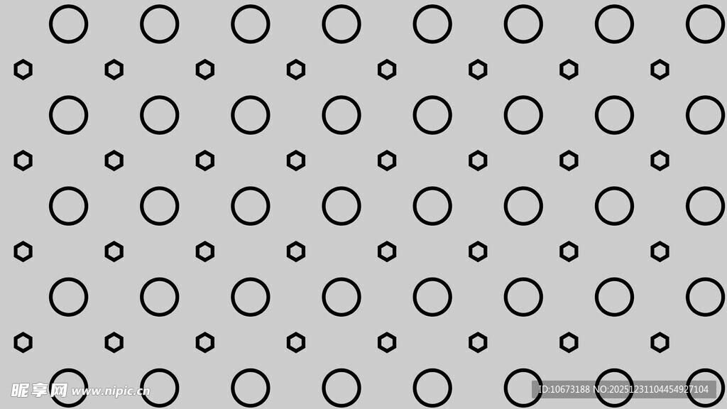 圆圈几何图案背景纹理