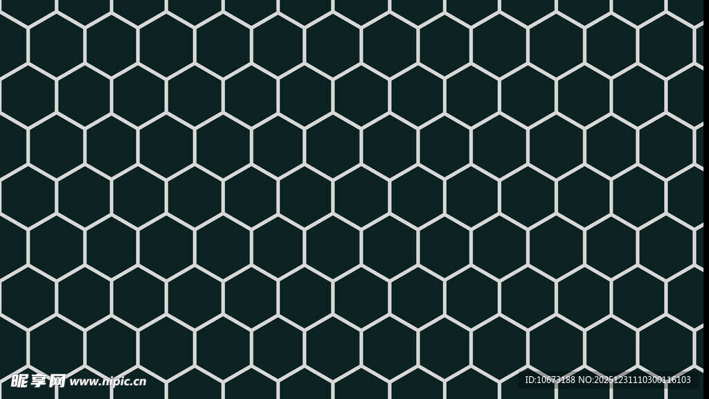 六边形网格背景纹理
