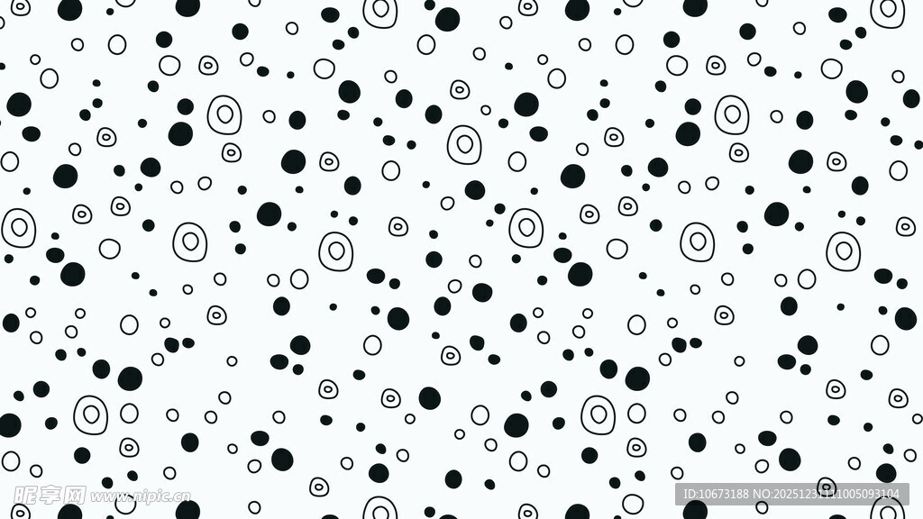 黑白点状抽象纹理背景