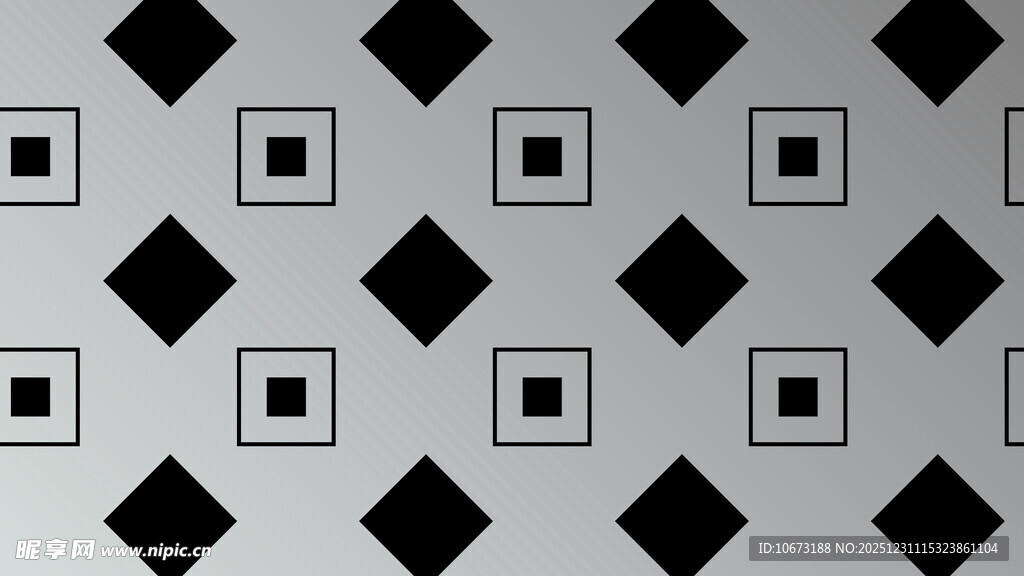 黑白菱形几何图案背景