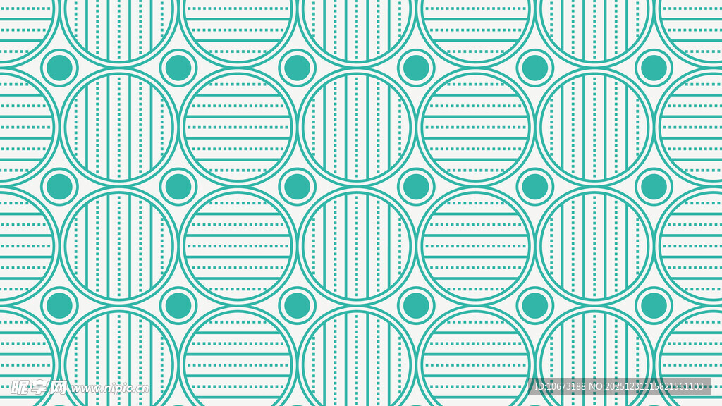 蓝绿色几何图案背景