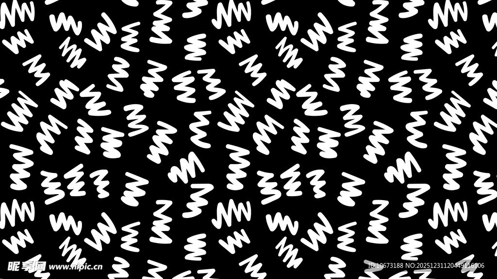 黑白抽象几何图案纹理