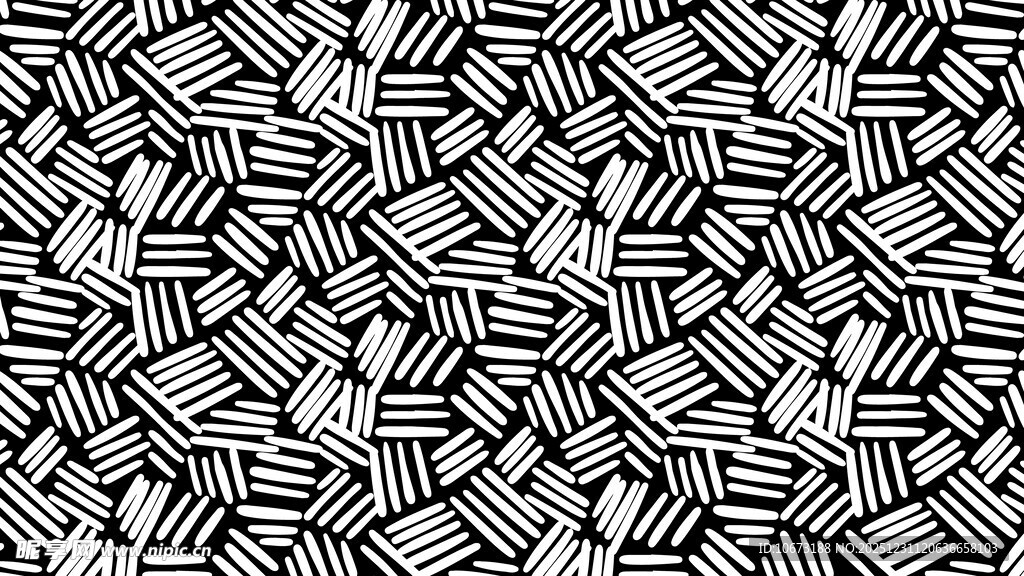 黑白几何图案纹理背景