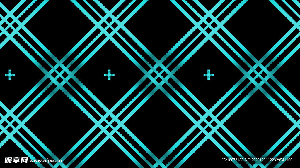 蓝黑几何线条网格图案