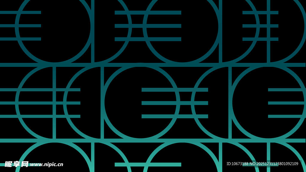 几何线条构成的抽象图案