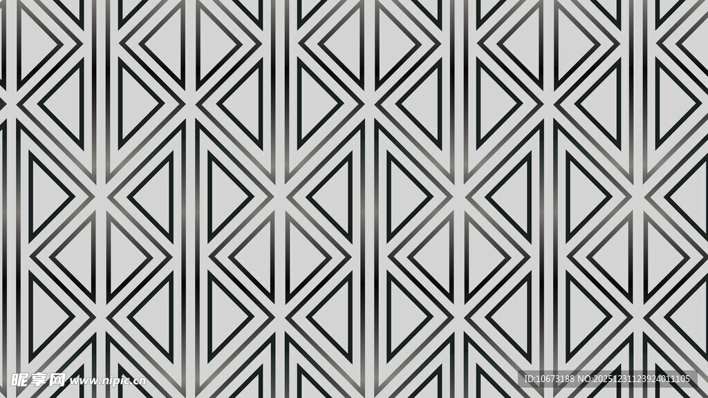 几何线条黑白图案纹理