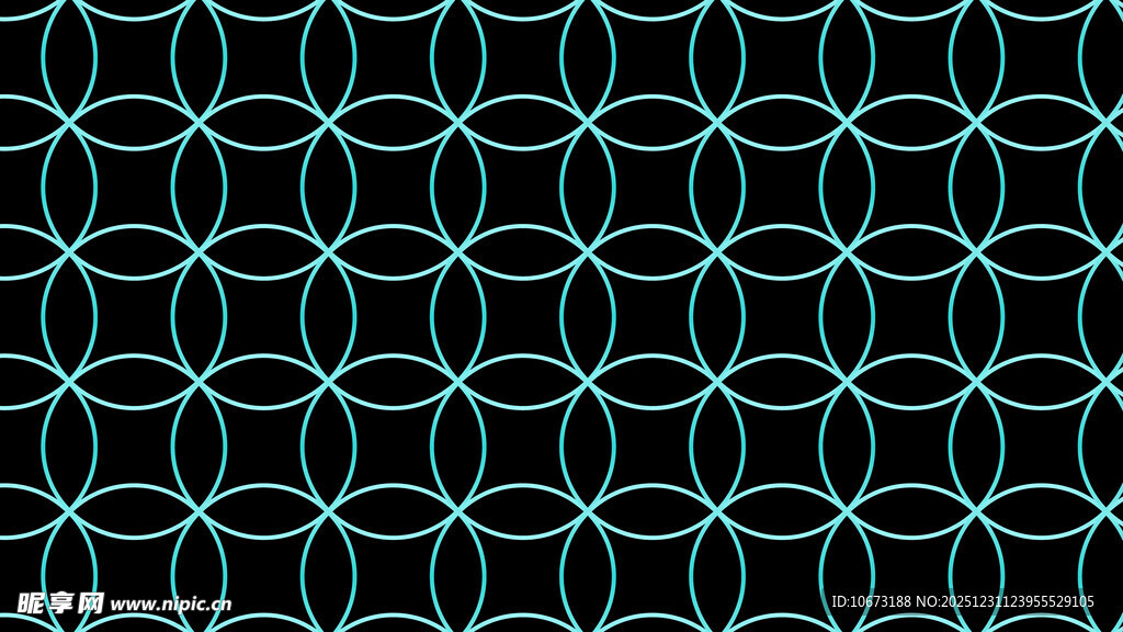 几何环形图案背景纹理