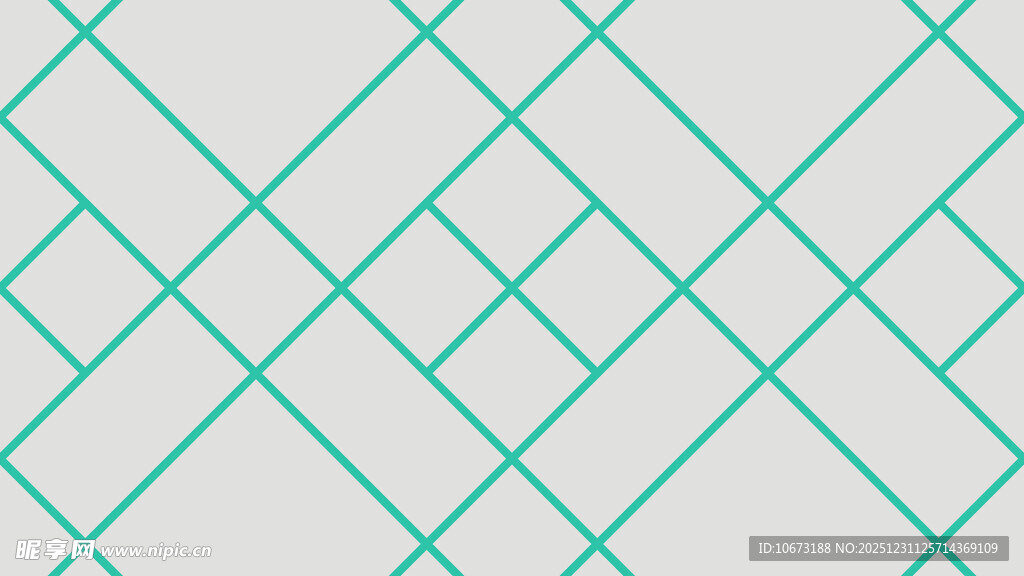 蓝绿交织几何线条背景图