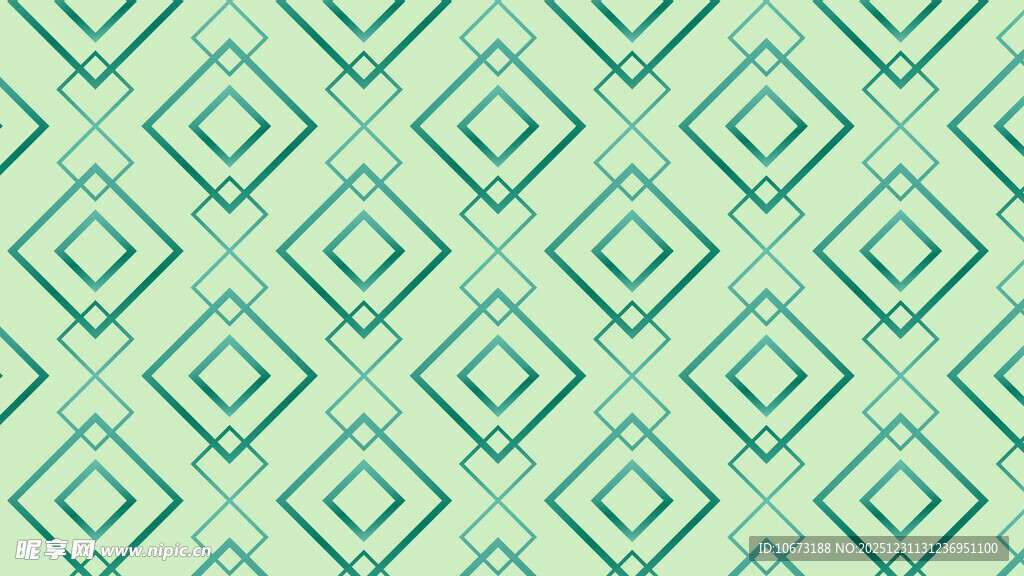 浅绿色几何图案背景