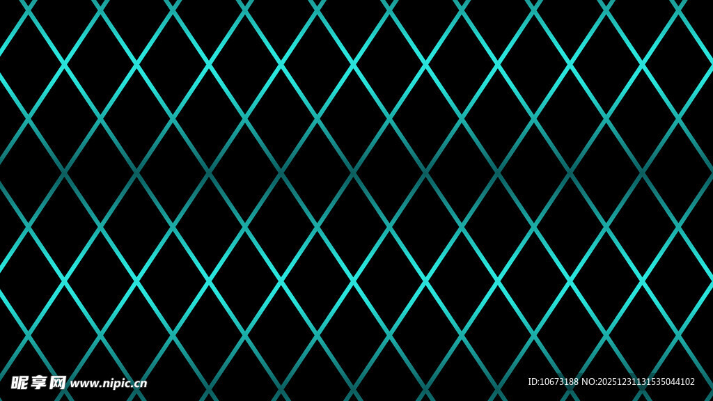 蓝黑交错菱形网格背景