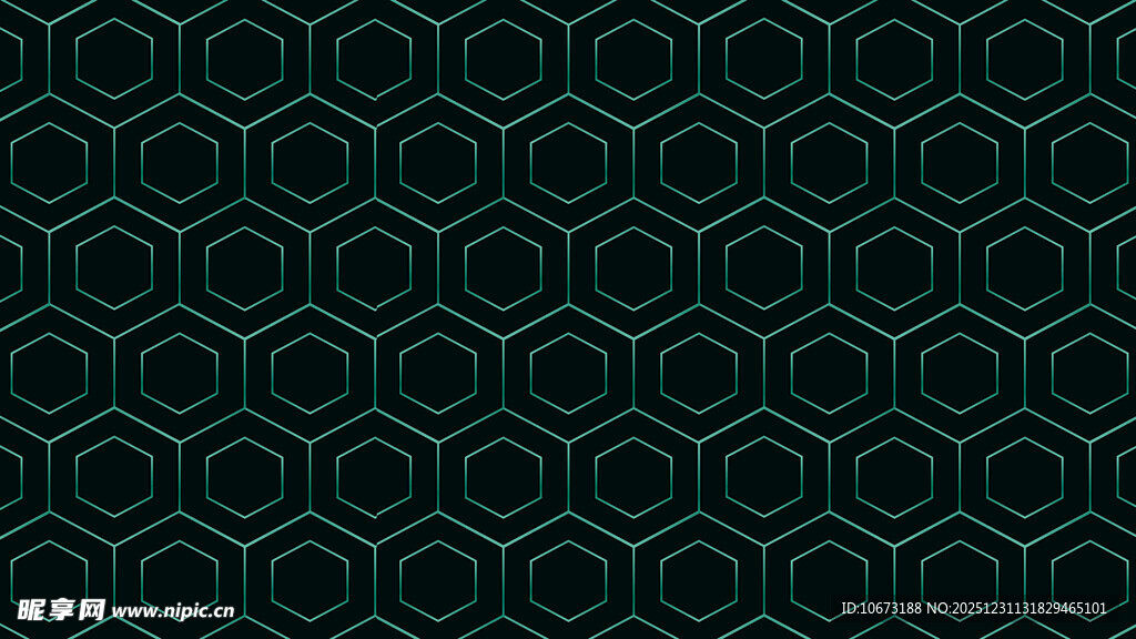 深绿几何图案背景纹理