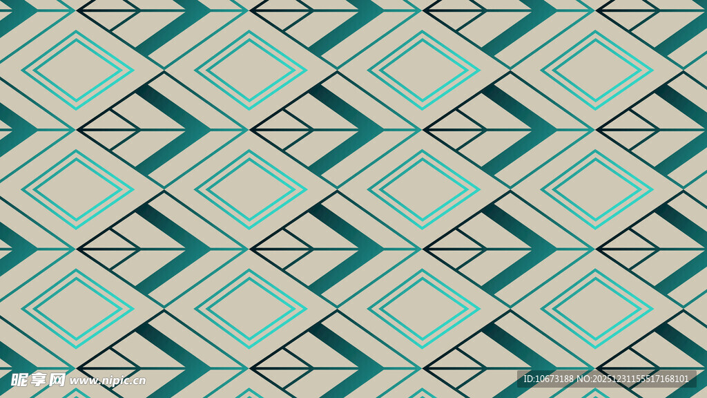 几何菱形图案背景纹理