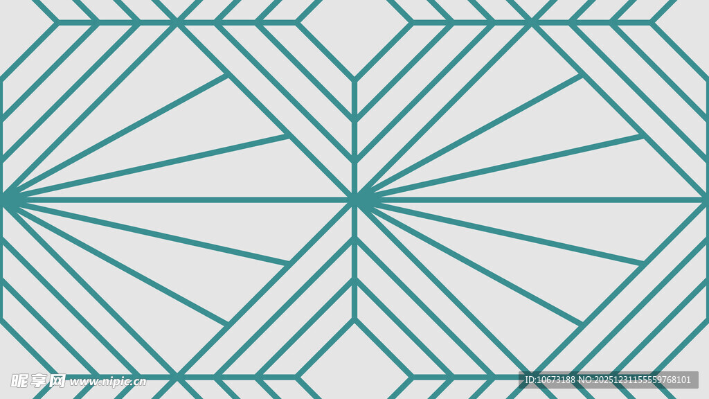 几何线条构成的简约图案